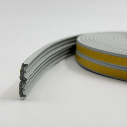 EPDM Door and window seals 9x4 grey E